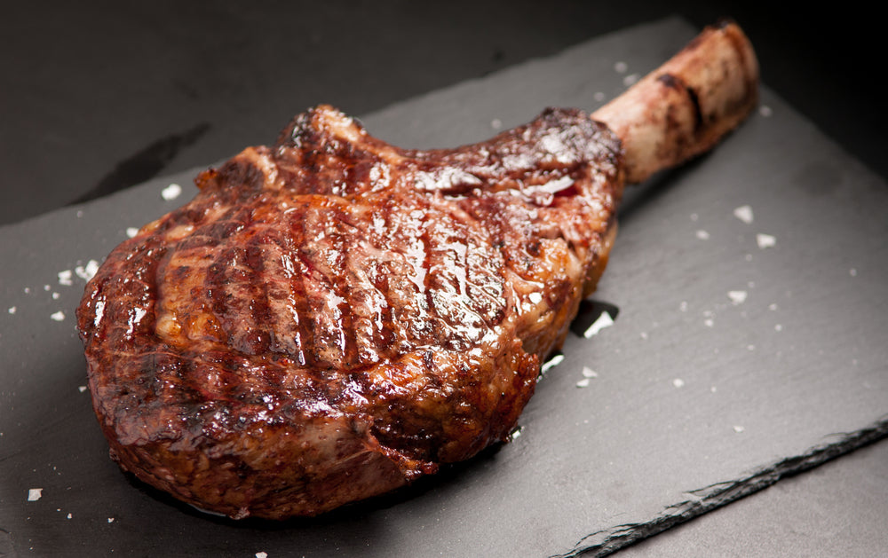 Tomahawk Steak (Cote De Boeuf or Rib Eye On Bone) 1.2kg
